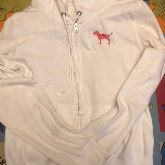 VS PINK Large Vintage Sunset Ombré Full Zip- RARE/H2F - Picture 7 of 9